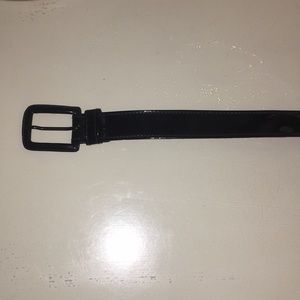 Black Yves Saint Laurent Belt